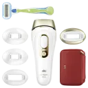 Фотоэпилятор Braun Silk-expert Pro 5 PL5382, Белый | Золотистый