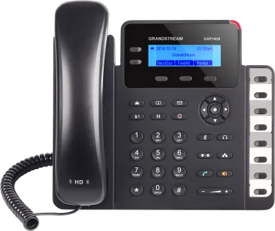 Telefon IP Grandstream GXP1628, Negru