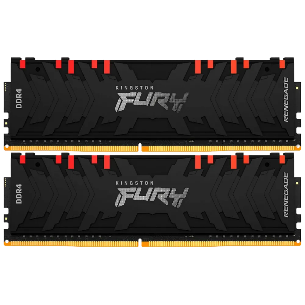 Memorie RAM Kingston FURY Renegade RGB, DDR4 SDRAM, 3200 MHz, 16GB, KF432C16RBAK2/16