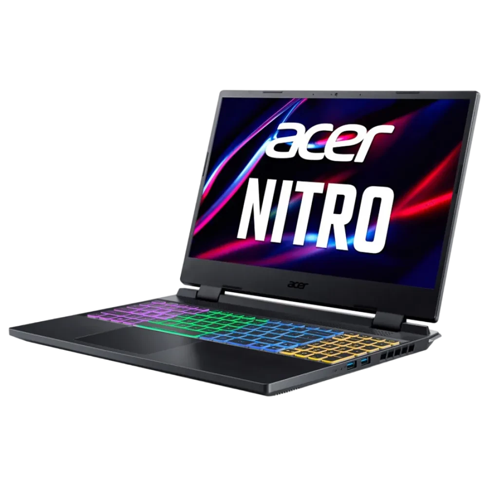 Laptop Gaming 15,6" Acer Nitro 5 AN515-58, Negru, Intel Core i7-12650H, 16GB/1024GB, Linux eShell