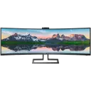 48,8" Монитор Philips 499P9H, VA 5120x1440 Dual QHD, Чёрный