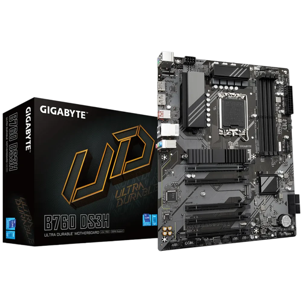 Placă de bază Gigabyte B760 DS3H, LGA1700, Intel B760, ATX