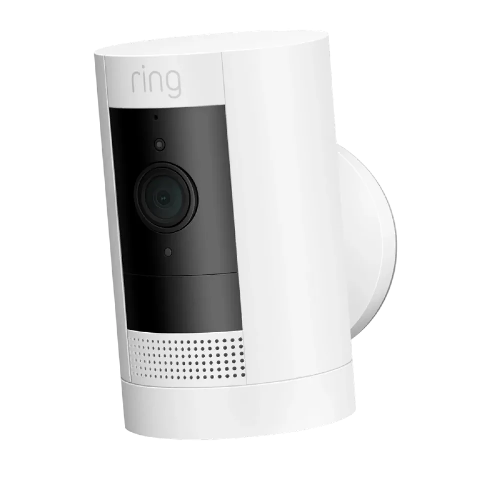 Умная камера видеонаблюдения RING Stick Up Cam Battery, Белый