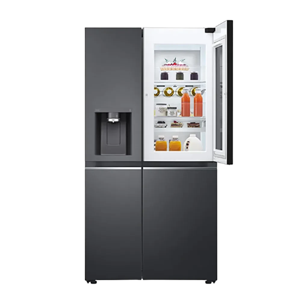 Frigider LG GSXV91MCAE, InstaView Door-in-Door™, Negru