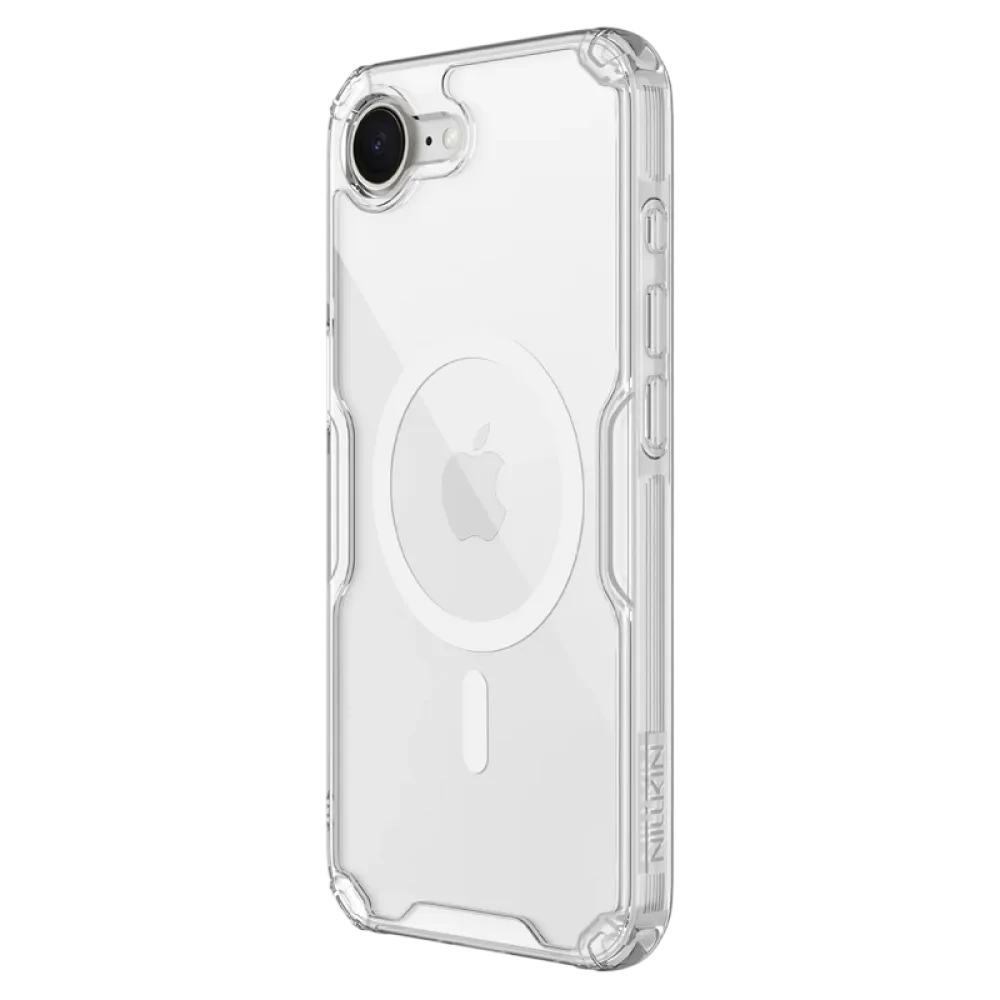 Husă Nillkin Nature Pro Magnetic pentru Apple iPhone 16e, Transparent