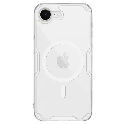 Чехол Nillkin Nature Pro Magnetic для Apple iPhone 16e, Прозрачный
