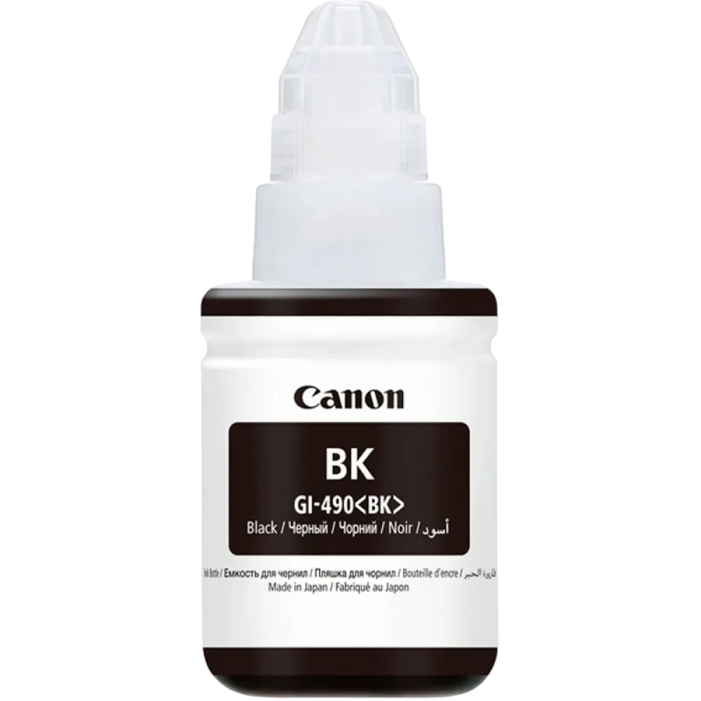 Recipient de cerneală Canon GI-490, 135ml, Negru