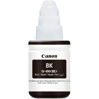 Recipient de cerneală Canon GI-490, 135ml, Negru