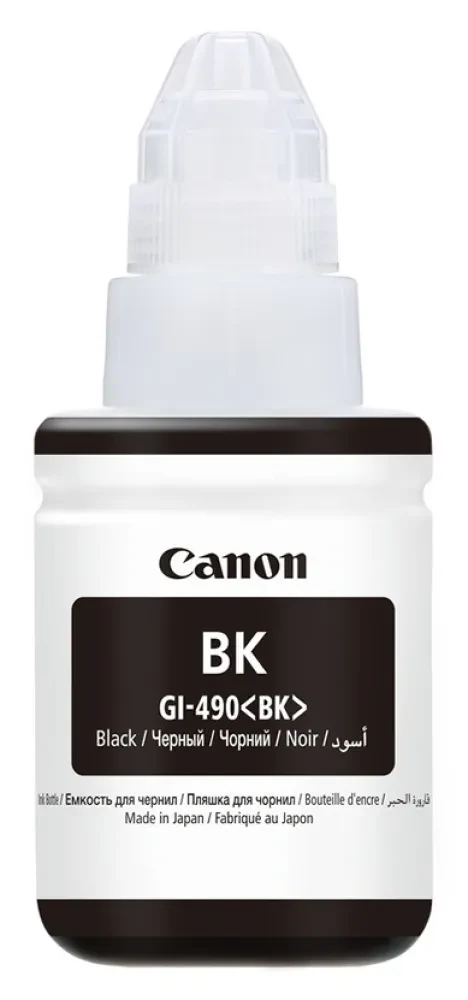 Recipient de cerneală Canon GI-490, 135ml, Negru
