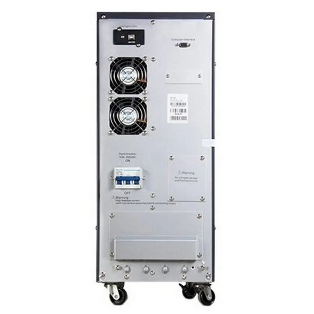 UPS Online Ultra Power 10 000VA, Phase 3/1, without  batteries, RS-232, SNMP Slot, metal case, LCD