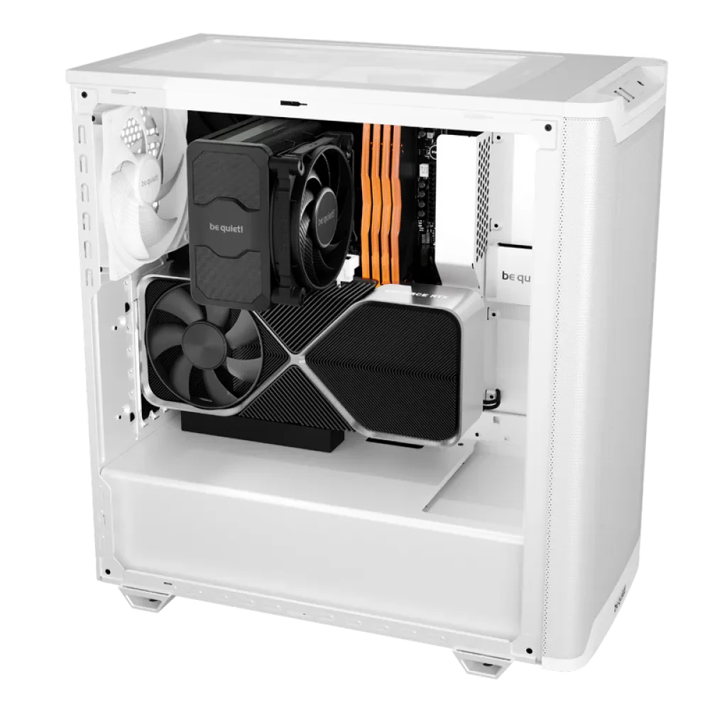 Компьютерный корпус be quiet! Pure Base 501 Airflow, Midi-Tower, Без блока питания, Белый