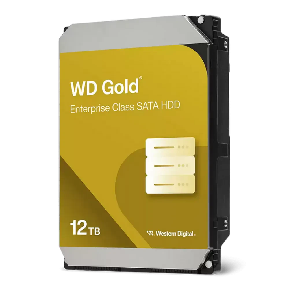 Жесткий диск Western Digital WD Gold, 3.5", 12 ТБ <WD122KRYZ>