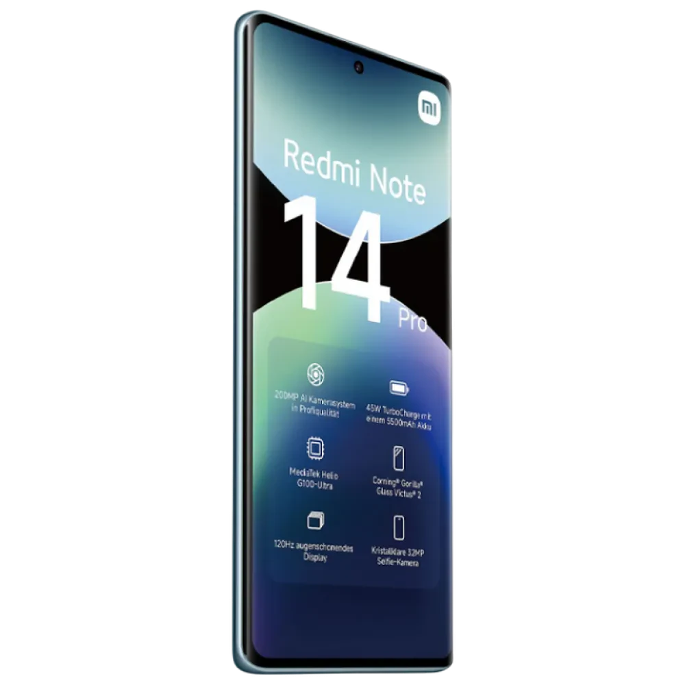 Smartphone Xiaomi Redmi Note 14 Pro 4G, 8GB/256GB, Ocean Blue