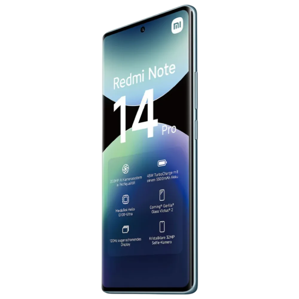 Smartphone Xiaomi Redmi Note 14 Pro 4G, 8GB/256GB, Ocean Blue