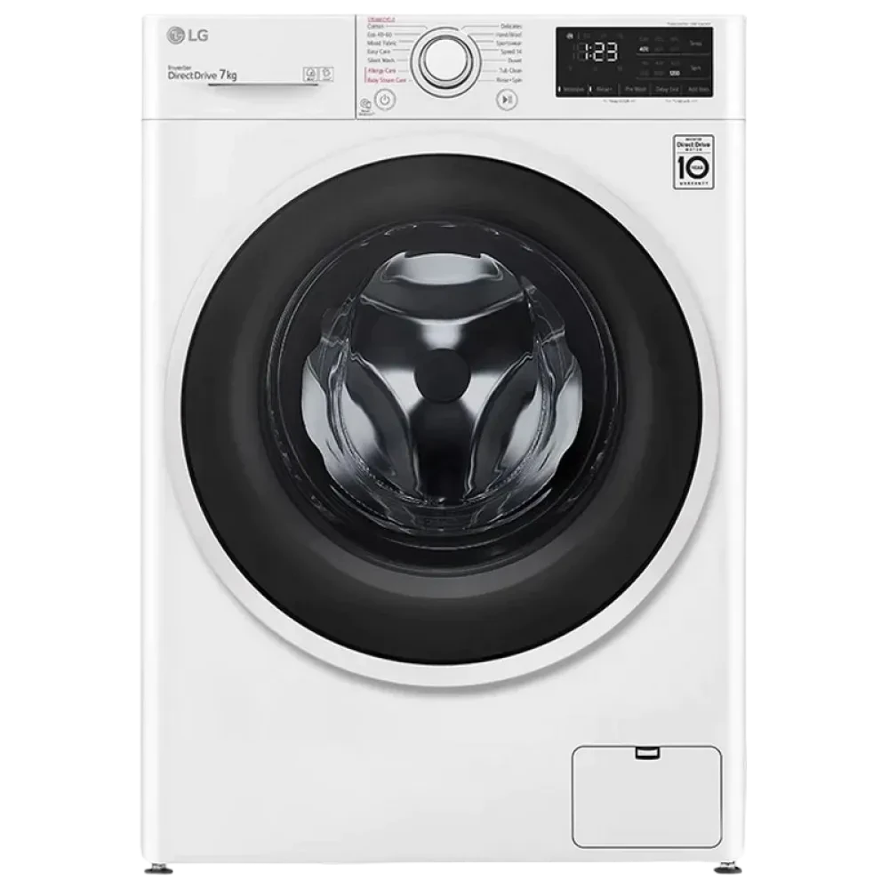 Mașină de spălat LG F2WV3S7AIDD, 7kg, Alb