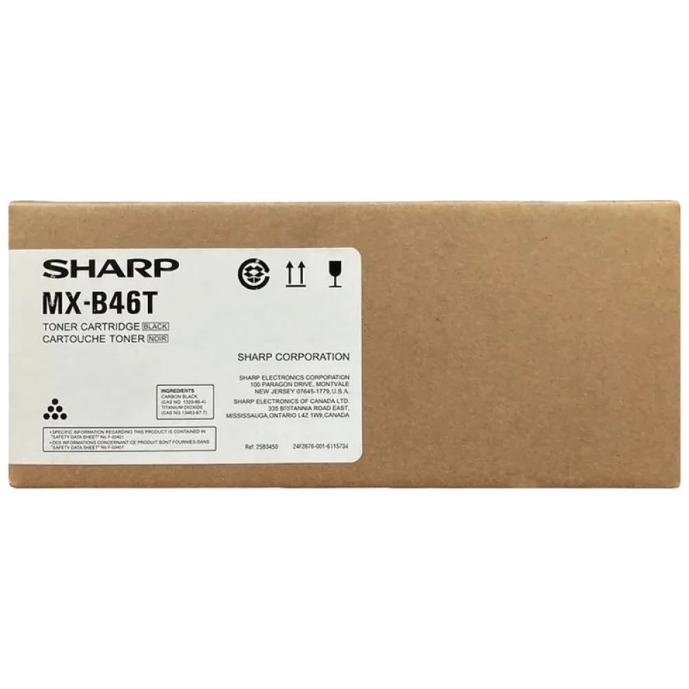 Тонер Sharp MXB46T, Черный