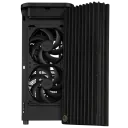 Carcasă PC ASUS ProArt PA401 Wood TG, Midi-Tower, Fără PSU, Negru
