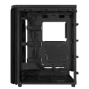 Carcasă PC ASUS ProArt PA401 Wood TG, Midi-Tower, Fără PSU, Negru