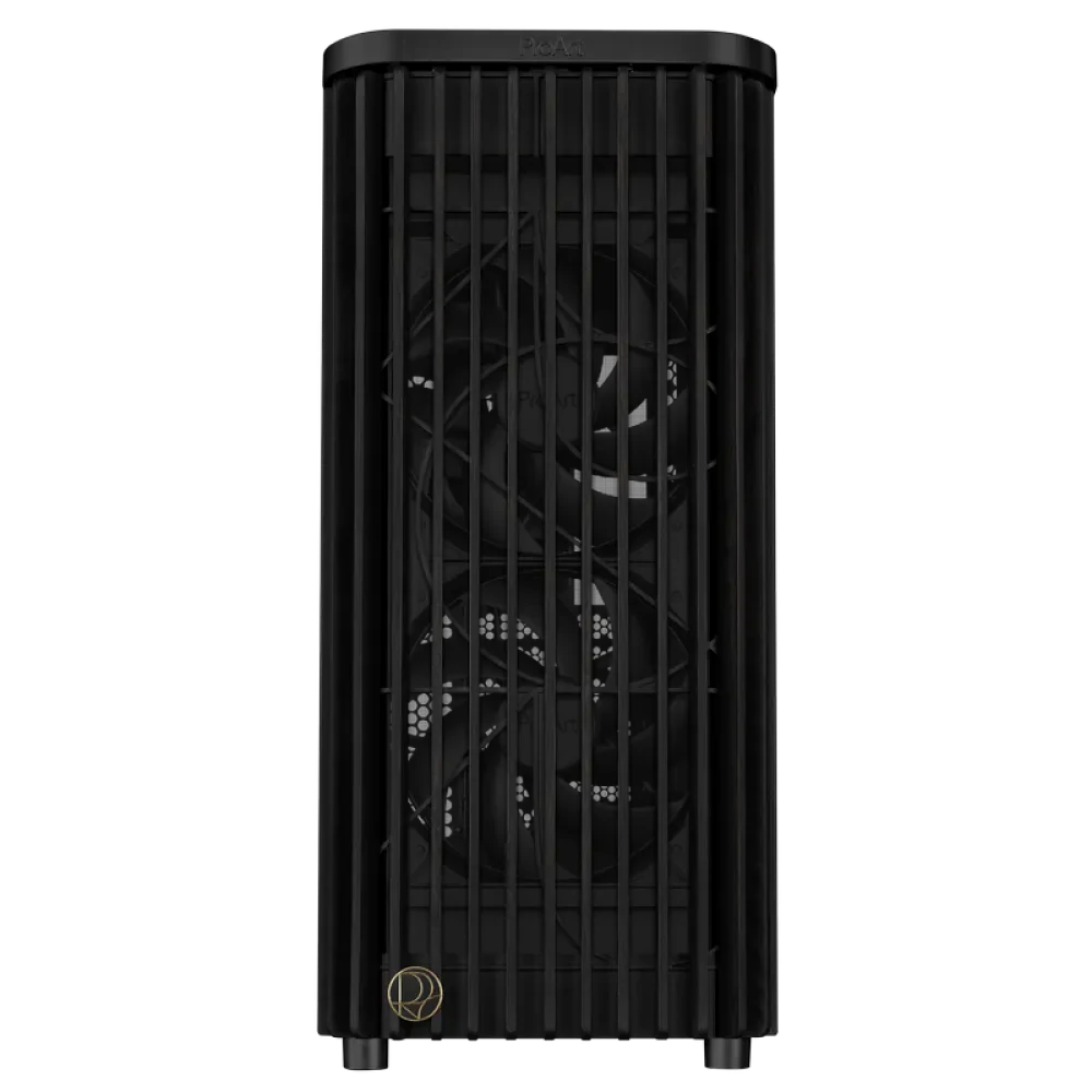 Carcasă PC ASUS ProArt PA401 Wood TG, Midi-Tower, Fără PSU, Negru