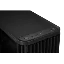 Carcasă PC ASUS ProArt PA401 Wood TG, Midi-Tower, Fără PSU, Negru