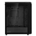 Carcasă PC ASUS ProArt PA401 Wood TG, Midi-Tower, Fără PSU, Negru