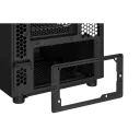 Carcasă PC ASUS ProArt PA401 Wood TG, Midi-Tower, Fără PSU, Negru