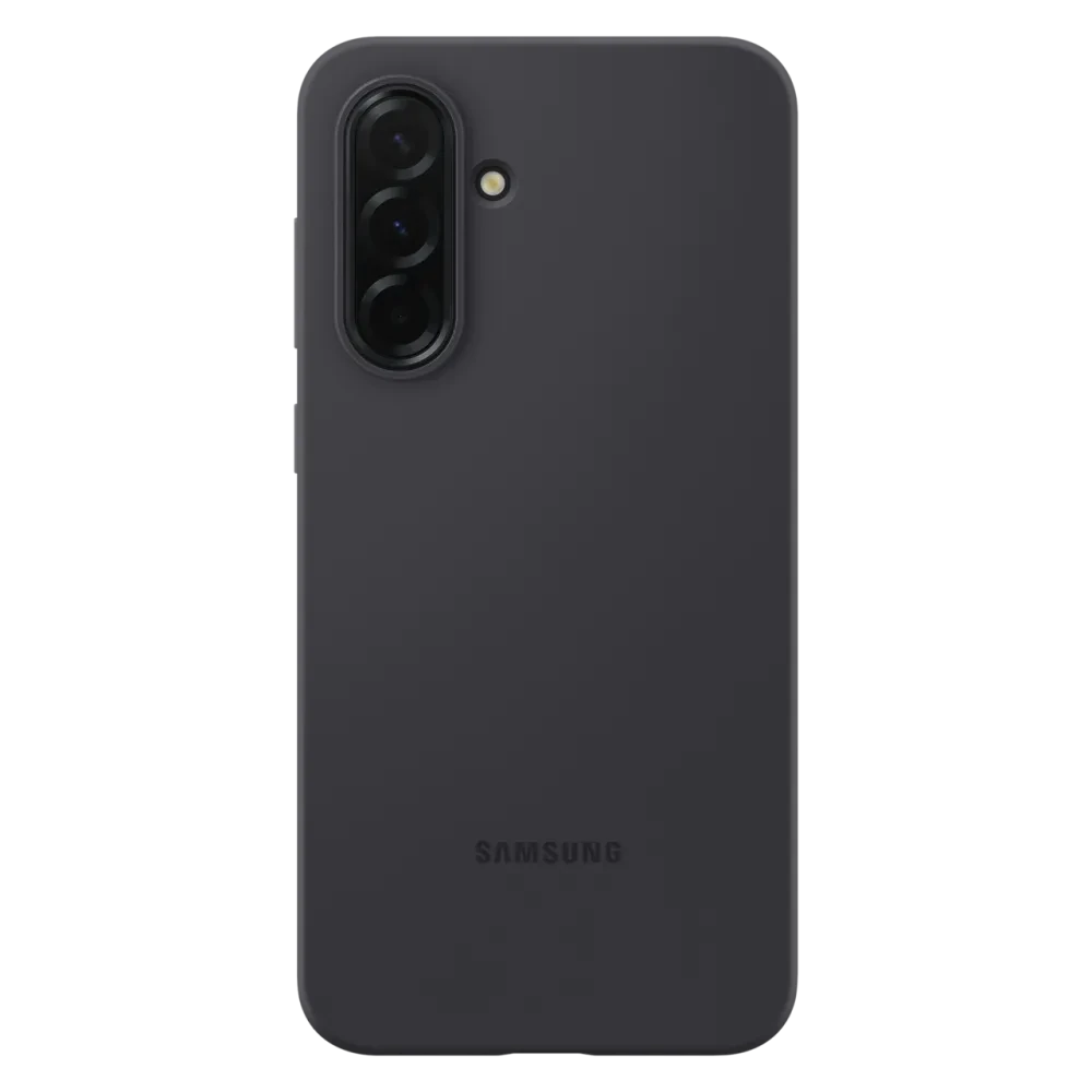 Чехол Samsung Silicone Cover для Galaxy A36, Чёрный
