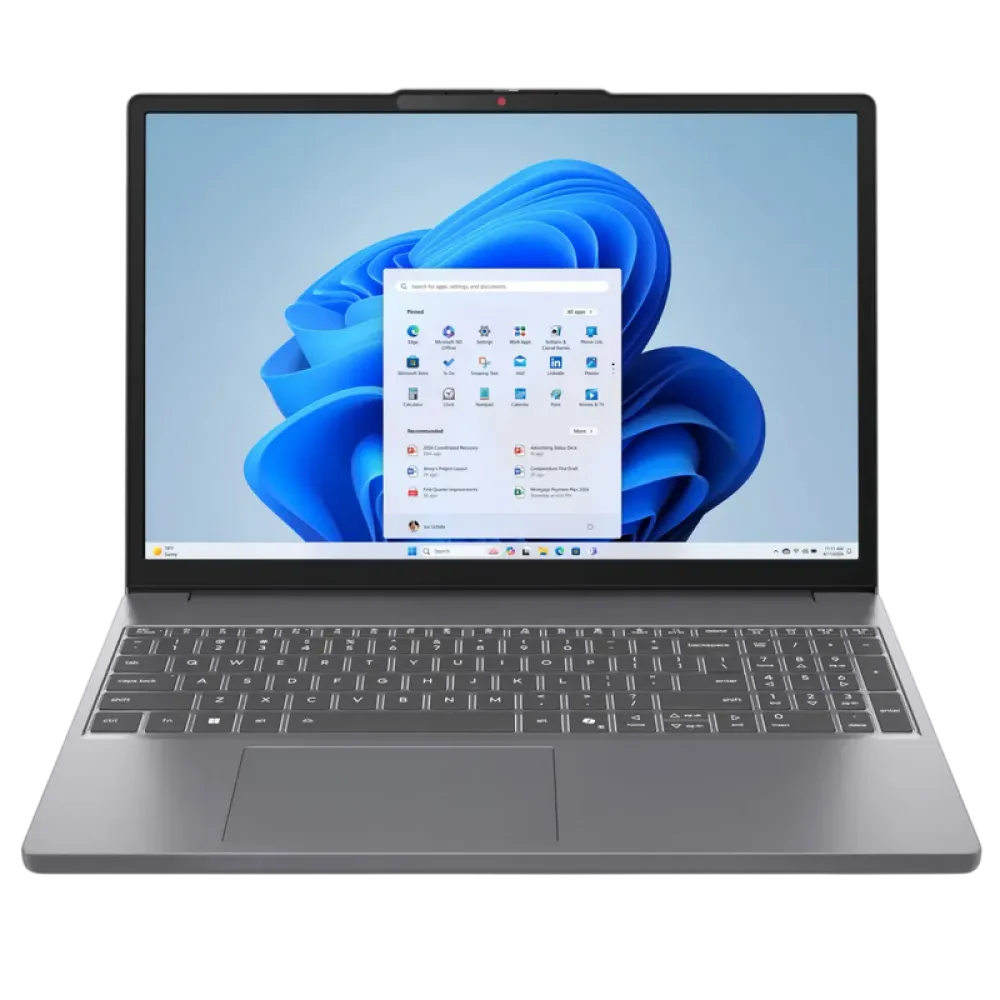 Laptop 16" Lenovo IdeaPad Slim 3 16IRH10, Luna Grey, Intel Core i7-13620H, 24GB/512GB, Fără SO