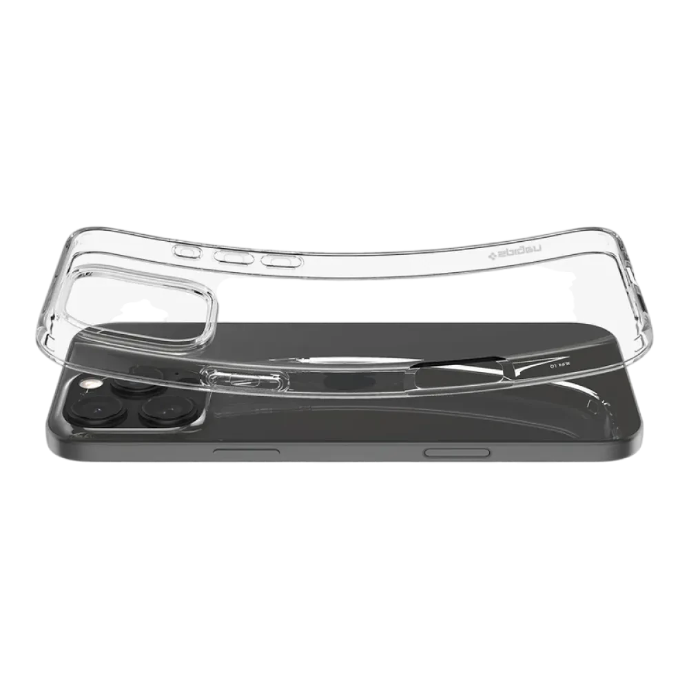 Husă Spigen iPhone 16 Pro Max Liquid Crystal, Cristal cu sclipici