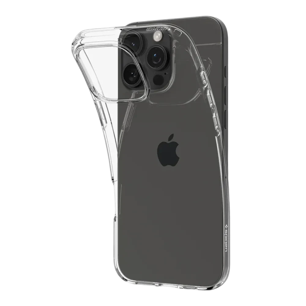 Husă Spigen iPhone 16 Pro Max Liquid Crystal, Cristal cu sclipici