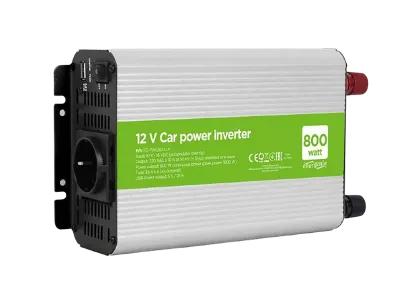 Invertor Auto Energenie EG-PWC800-01, 800W, Argintiu