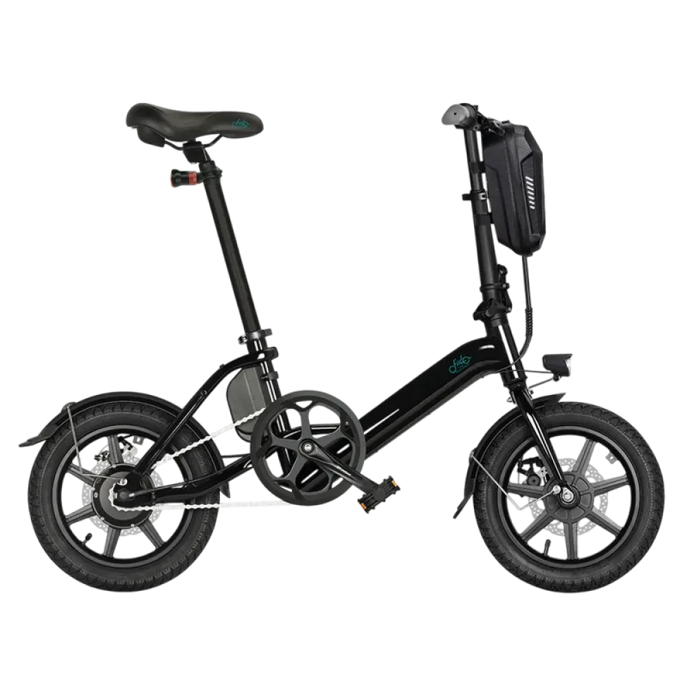 Bicicletă Electrică Fiido D3PRO, Negru