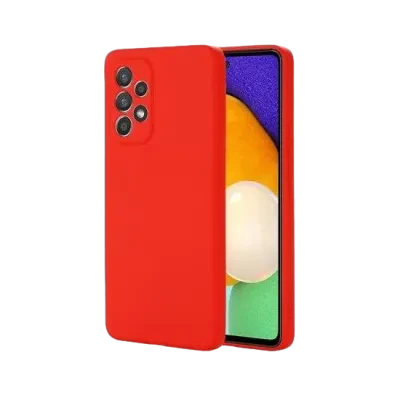 Чехол Xcover Galaxy A03 - Liquid Silicone, Красный