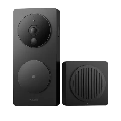 Sonerie video AQARA G4, Negru