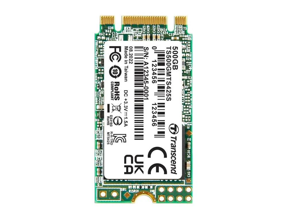 Unitate SSD Transcend 425S, 500GB, TS500GMTS425S