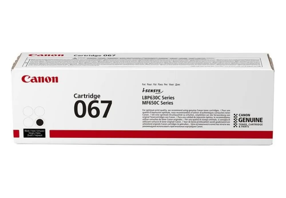 Cartuş Canon CRG-067, Negru