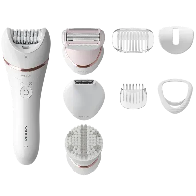 Эпилятор Philips BRE735/00, Белый | Розовый
