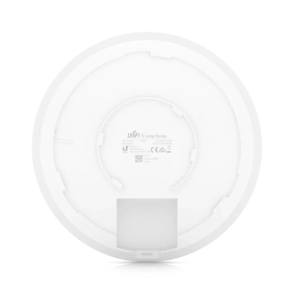 Беспроводная точка доступа Ubiquiti U6 Long-Range, 600 Мбит/с, 2400 Мбит/с, Белый