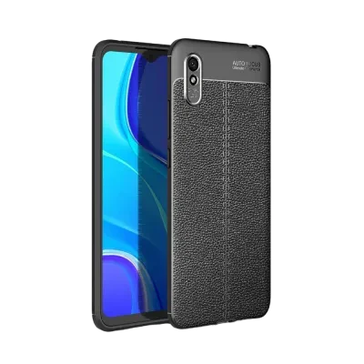 Чехол Xcover RedMi 9A - Leather, Чёрный