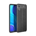 Husă Xcover RedMi 9A - Leather, Negru