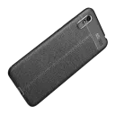 Husă Xcover RedMi 9A - Leather, Negru