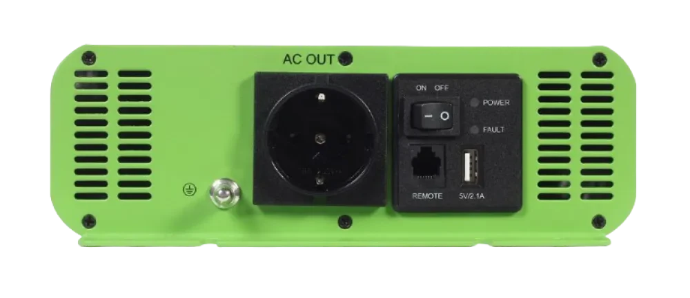 Invertor Auto Energenie EG-PWC-PS2000-01, 2000W, Multicolor
