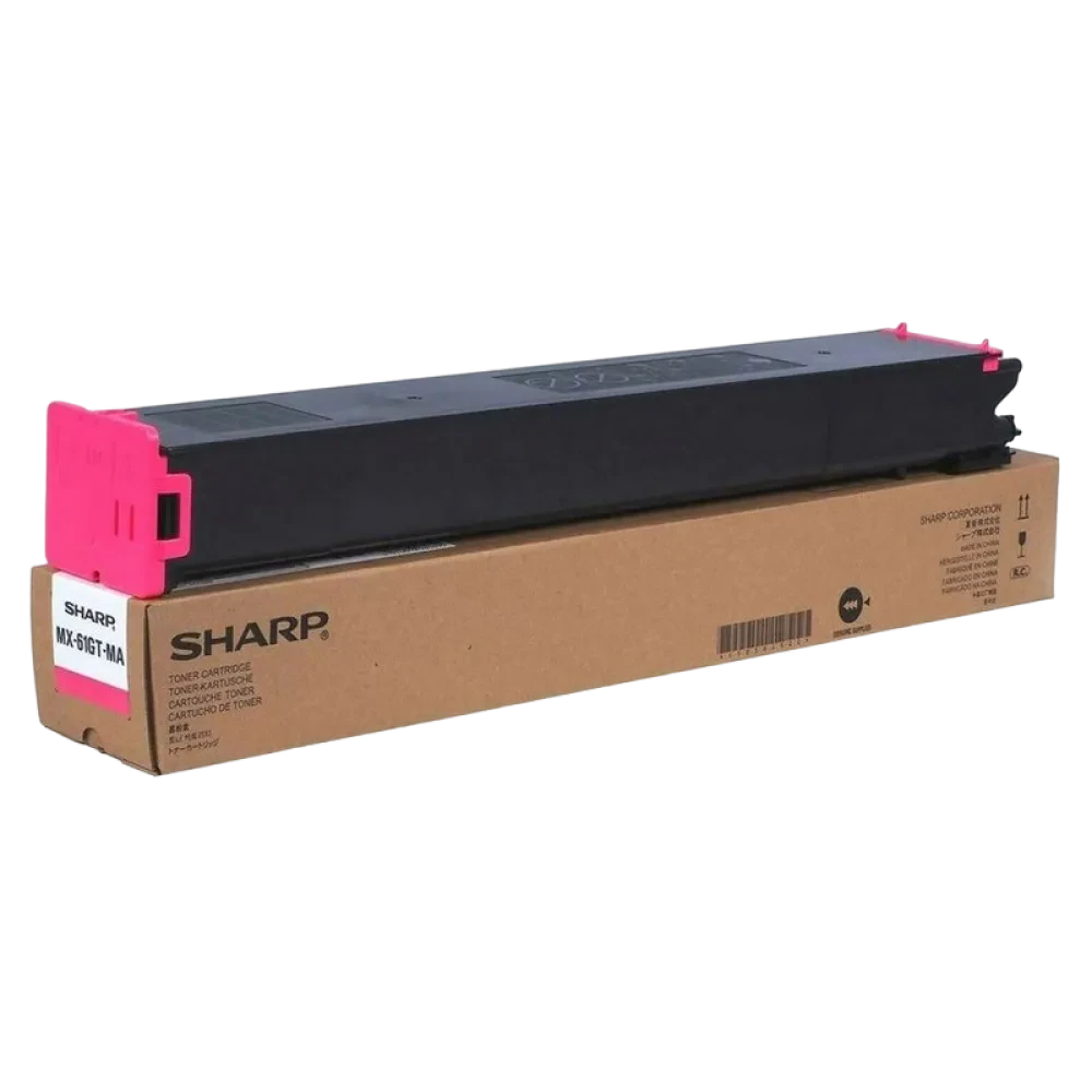 Toner Sharp Toner MX-61GTMA, Magenta, Magenta