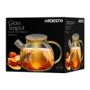 Ceainic cu infuzor Ardesto AR3010GBG, 1L, Transparent | Auriu
