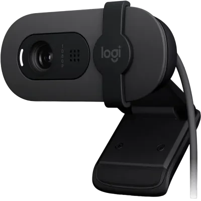 Веб-камера Logitech BRIO 100, 1920x1080, Чёрный
