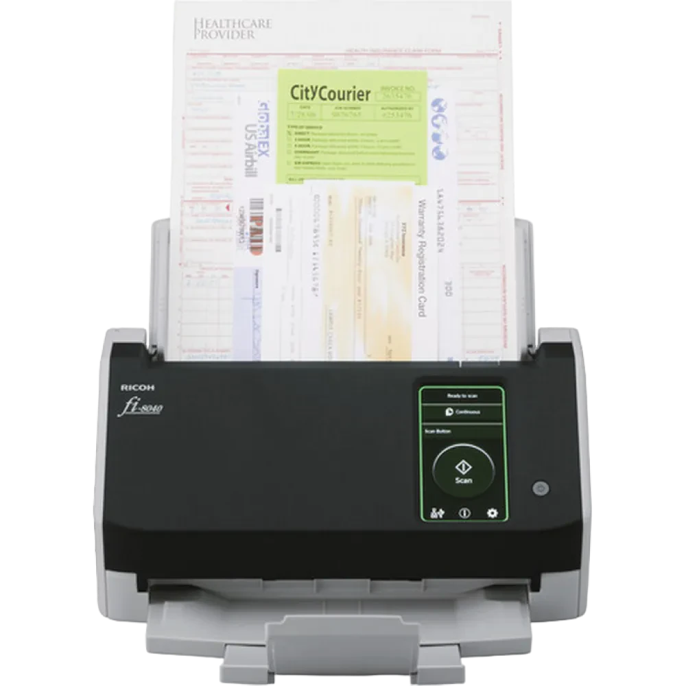 Потоковый Сканер Ricoh fi-8040, A4, Чёрный