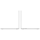 Laptop 15,3" Apple MacBook Air A3241, Argintiu, M4 with 10-core CPU and 10-core GPU, 24GB/512GB, macOS Sequoia