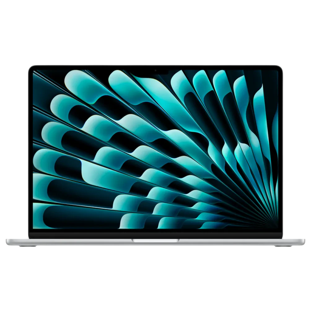 Laptop 15,3" Apple MacBook Air A3241, Argintiu, M4 with 10-core CPU and 10-core GPU, 24GB/512GB, macOS Sequoia