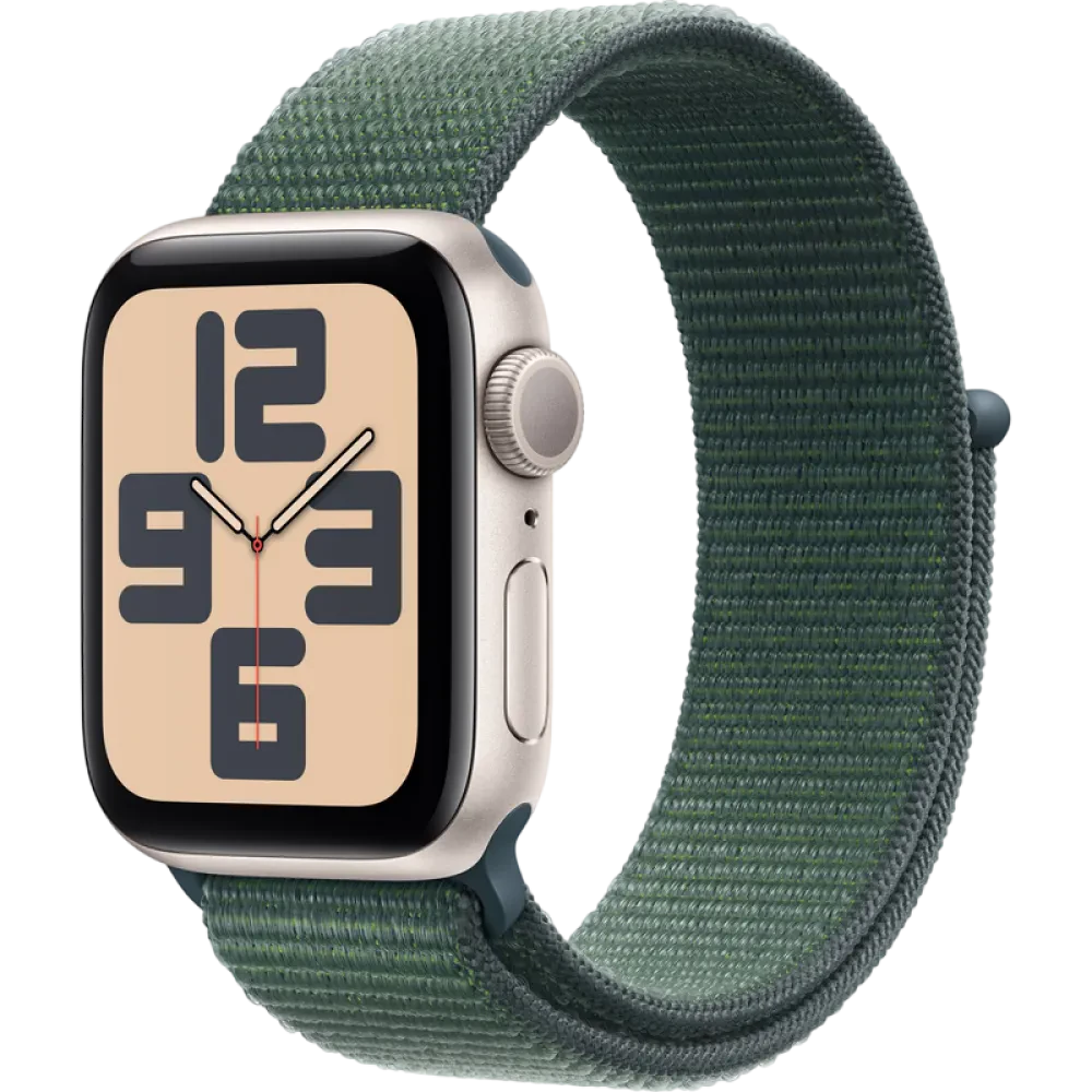 Умные часы Apple Watch SE 2024, 40мм, Lake Green | Starlight