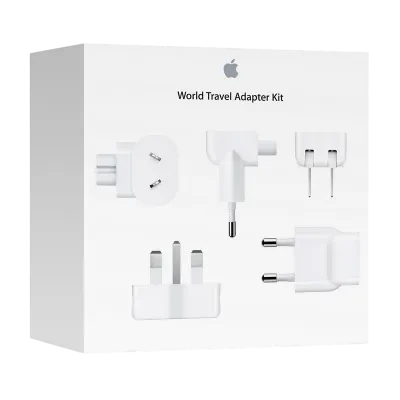 Сетевой адаптер Apple Travel Adapter Kit MD837, Белый